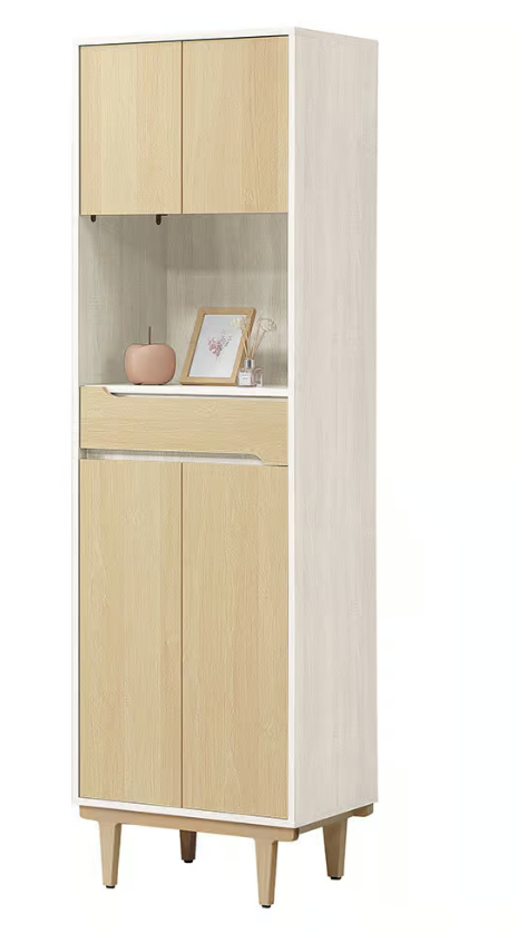 670-3帕特2*6.7尺置物鞋櫃 (附4片活動隔板.2個透氣孔)