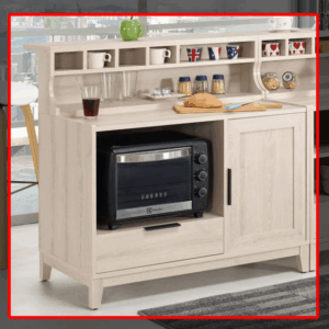 A1720-1 塔利斯3.3尺中島型吧台桌 (附活動隔板1片)