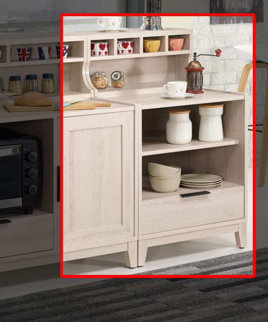 A1720-2 塔利斯2尺中島型吧台桌 ⊙附活動隔板1片