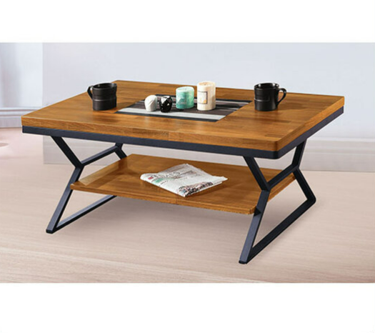 E256-3 工業風木心板3.6尺大茶几