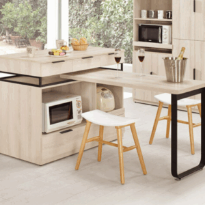 A1721-4 塔利斯4尺中島型多功能餐桌櫃