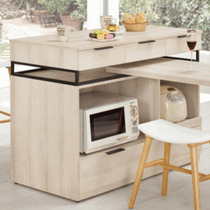 A1721-5 塔利斯4尺中島型收納櫃 不含L型桌面架