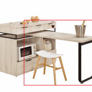 A1721-6 塔利斯L型桌面架