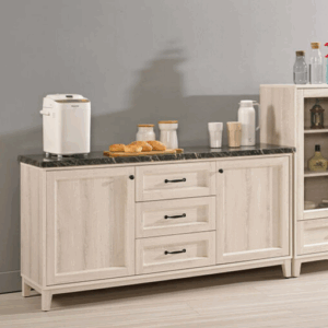 A1726-1 雪莉5.2尺石面收納櫃 附活動隔板2片