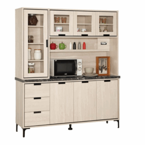 A1727-1 昆提斯5.2尺石面收納櫃 (附活動隔板2大5小片)