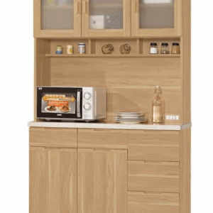 A1730-1 維克多4尺石面收納櫃 (附活動隔板2大1小片) (附刀叉收納抽屜)