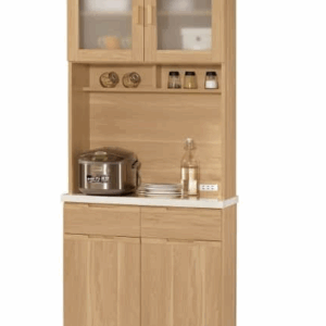 A1730-2 維克多2.7尺石面收納櫃 (附活動隔板2片) (附刀叉收納抽屜)