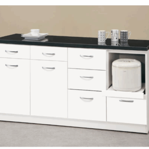 A1731-2 雅典娜5.2尺石面收納櫃下座 (附活動隔板1片) (附刀叉收納抽屜)