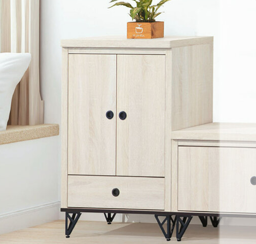 E309-1 白原切色中櫃