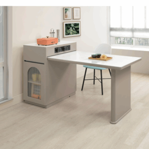 A411-02 安伯4.3尺岩板伸縮島台桌