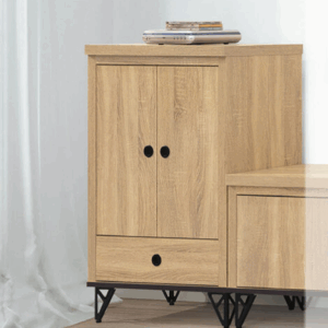 E310-1 原切橡木色中櫃