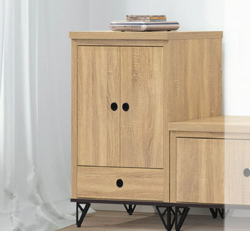 E310-1 原切橡木色中櫃