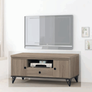 E309-10 4尺灰橡色電視櫃