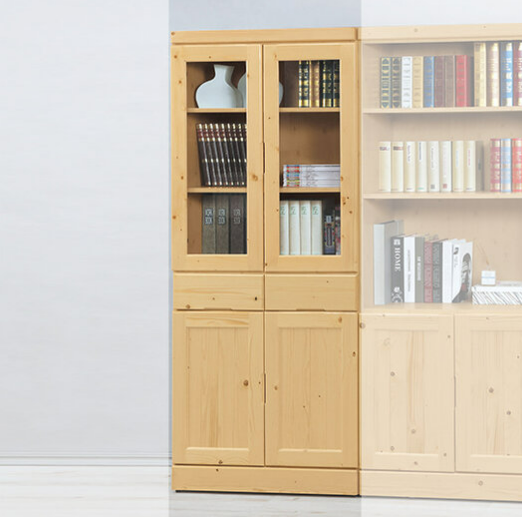 E311-5 松木2.7尺中抽書櫃