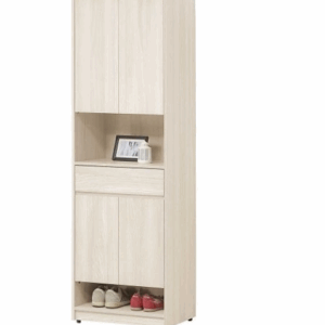 672-4潔妮詩2尺長門隔間櫃 (附4片活動隔板)