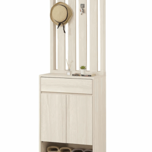 672-5潔妮詩2尺屏風隔間櫃 (附2片活動隔板) (上方造型面板含4個3M自粘掛勾可置物)