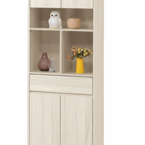 672-6 潔妮詩2尺短門隔間櫃 (附3片活動隔板)