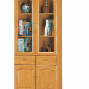 E312-2 正赤陽2.7尺中抽書櫃 隔板木心板