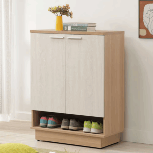 679-5喬圓3*4尺鞋櫃 (附3片活動隔板) (左上附1個通氣網.鞋長可容納至37.5cm)