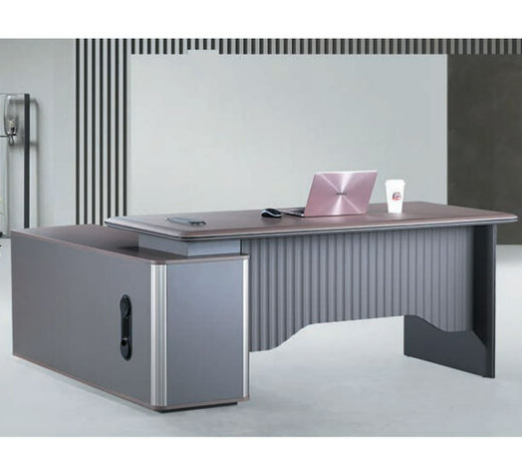 C333-1 YD318D18 6尺L型辦公桌 + 側櫃