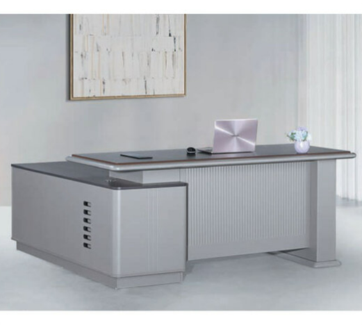 C333-3 402 L型辦公桌+側櫃