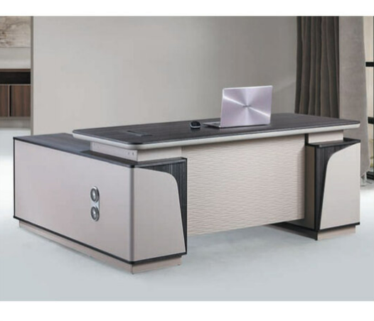 C333-4 JB2028(2018)6尺L型辦公桌 +側櫃+固定活動櫃