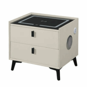 A1312-3 史丹尼1.7尺智能床頭櫃 白色