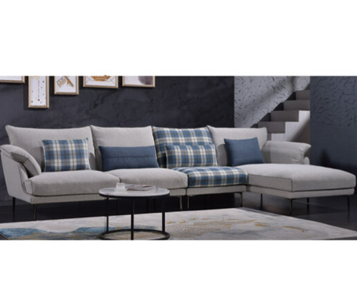 G531-2 825L型沙發 ⊙不含中椅、 ⊙坐著左貴妃、 另有右貴妃