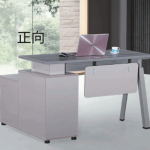 C337-2 A006 書桌+側櫃