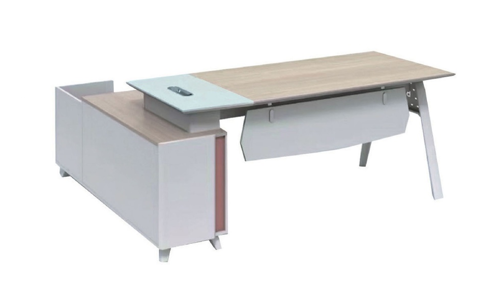 C337-5 F-2492 L型6尺辦公桌