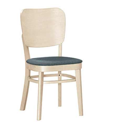 A1869-8海納斯餐椅 布 實木 洗白色   坐高45公分