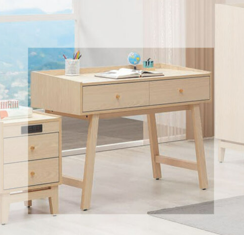 E314-5 喬伊原木色3.5尺書桌