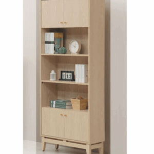 E279-7 喬伊原木色2.7尺開門書櫃