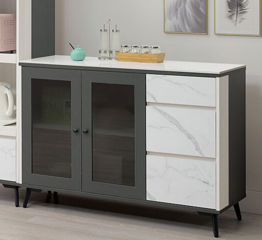 A446-01克洛伊4尺岩板收納櫃下座