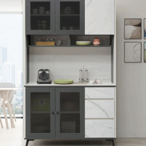 A445-03克洛伊4尺岩板收納櫃組