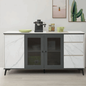 A446-02克洛伊5.3尺岩板收納櫃下座