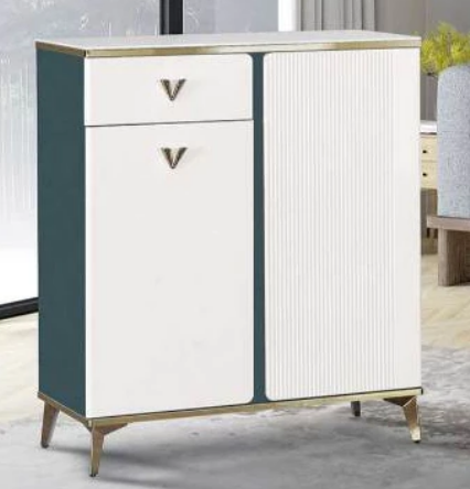 686-4廷毅2.64尺單抽岩板鞋櫃 ⊙無透氣孔、 ⊙內附2片活動隔板、 ⊙一片固定隔板、 ⊙隔板平/斜皆可放、