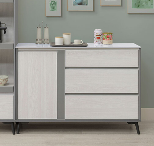 A447-05科琳4尺岩板收納櫃下座