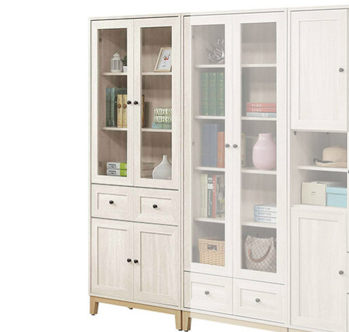 749-2維特2.6尺中抽書櫃 (附3片活動隔板）