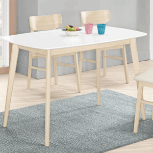 A1748-1 妮克絲4尺餐桌 洗白色