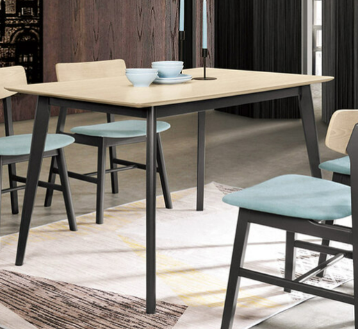 A1749-1 卡羅爾4尺餐桌 洗白色