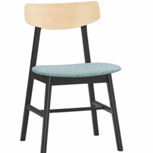 A1868-12 卡羅爾餐椅 實木 洗白色 坐高45公分