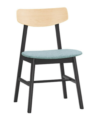 A1868-12 卡羅爾餐椅 實木 洗白色 坐高45公分