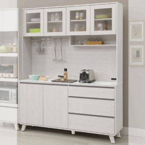 A449-02瑞莎4.3尺岩板收納櫃組