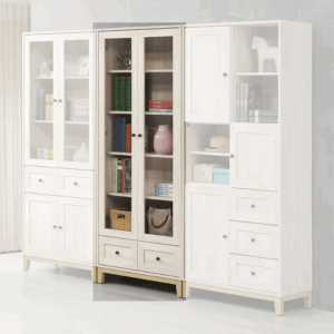 749-3維特2.6尺下抽書櫃 (附4片活動隔板）