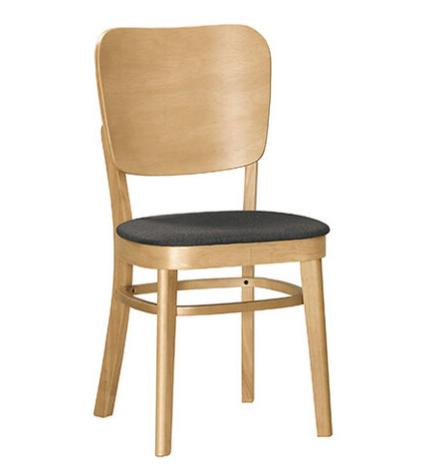 A1870-6哈利斯餐椅 布 實木  坐高45公分