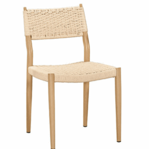 A1872-1 索拉爾餐椅 編藤 五金腳 坐高46公分