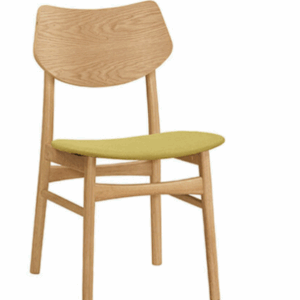 A1870-5默多赫餐椅 布 實木   坐高47.5公分