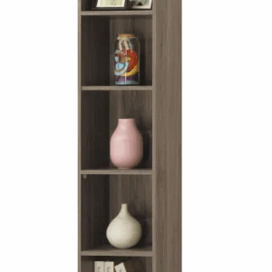 E323-8 古橡無抽開放式1.3尺書櫥