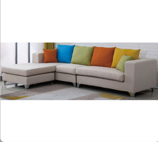 G535-1 702F米布L型沙發 右貴